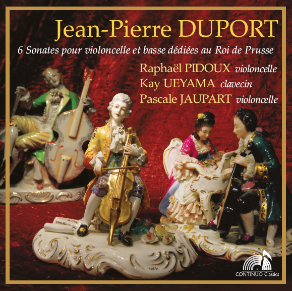 DUPORT - Six Sonates pour violoncelle et basse dédiées au Roi de Prusse