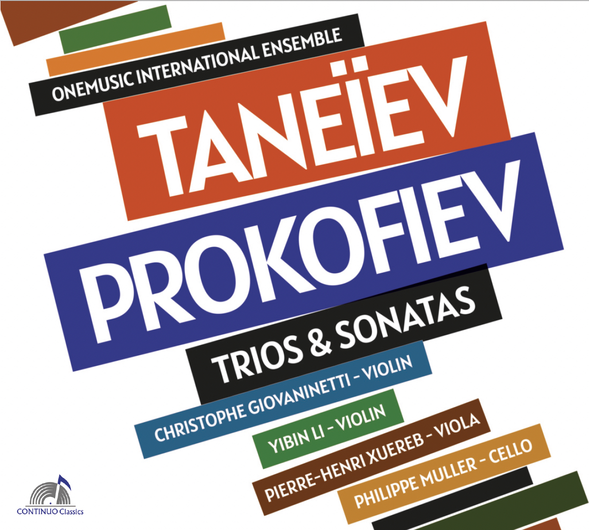 TANEÏEV - PROKOFIEV / Trios & Sonatas