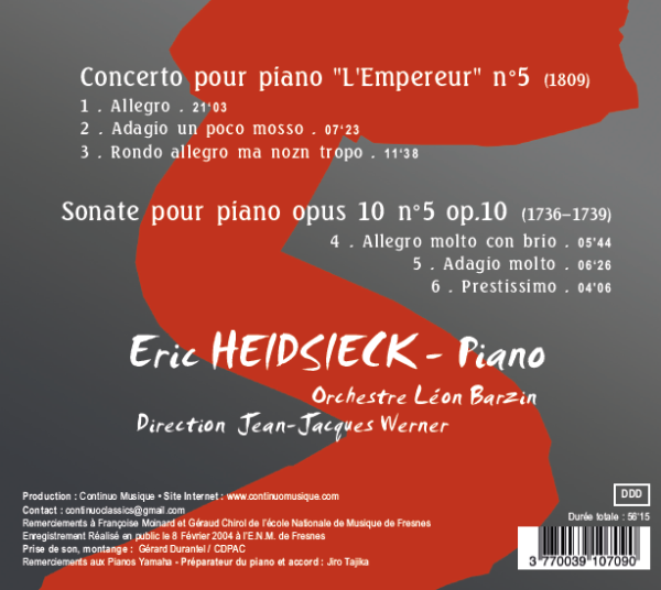 Verso Heidsieck Beethoven 5 Verso Heidsieck Beethoven 5